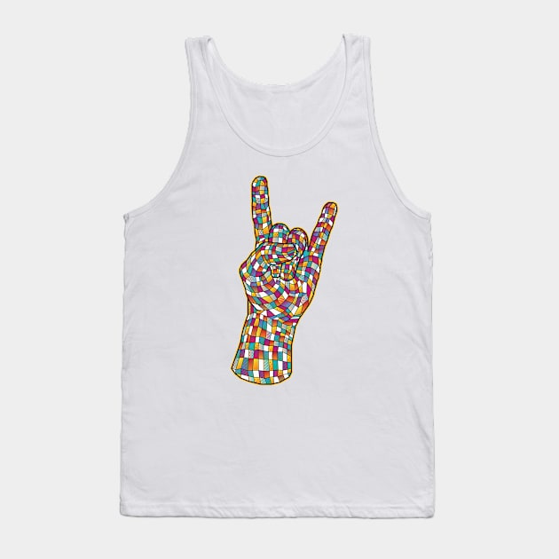 Rock Tank Top by Woah_Jonny